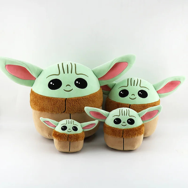 10/22Cm Disney Kawaii Plush Toys Baby Yoda Cartoon Anime Stuffed Toys Figure Doll Kawaii Star Wars Cute Toys for Children Gifts