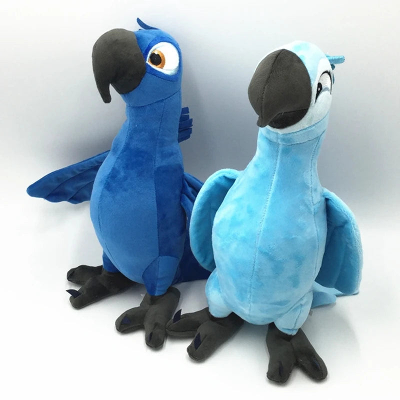 35CM Rio Plush Doll Toy Blu Jewel Parrot Bird Cushion Pillow Anime Drop Shipping