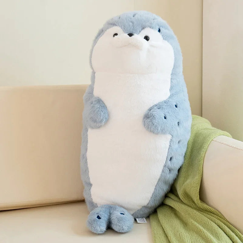 Lovely Sea Lion Seal Plush Toy Stuffed Animal Sea Otter Soft Doll Sleeping Pillow Sofa Cushion Cute Christmas Birthday Gift