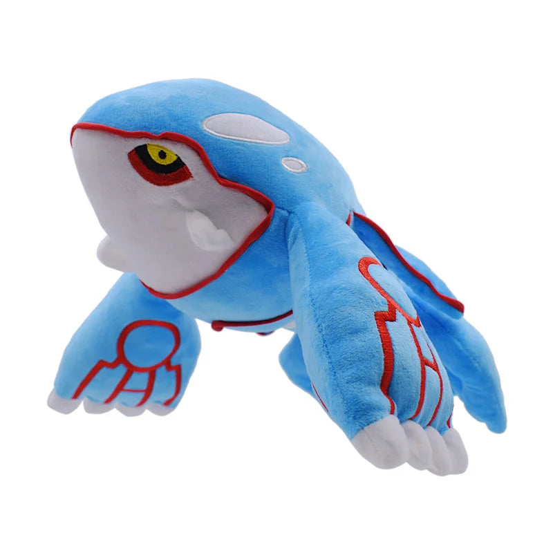 Kawaii Pokemon Kyogre Plush Toy Soft Stuffed Animals Fish Plushies Toys Cute Cartoon Anime Figure Dolls Gifts For Kids