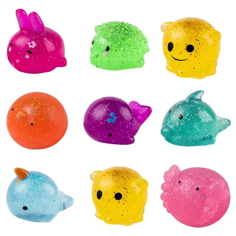 Kawaii Animal Soft Cute Fun Sensory Antistress Squeeze Toys