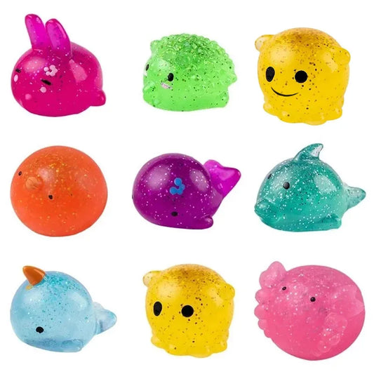 Kawaii Animal Soft Cute Fun Sensory Antistress Squeeze Toys