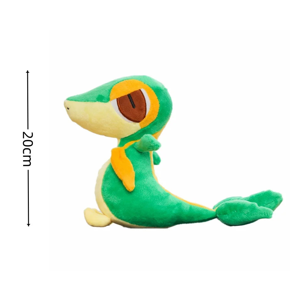 Pokemon Servine Plush Toys Snivy Evolution Stuffed Doll Serperior Peluche Kawaii Room Decor Exquisite Birthday Gifts For Kids