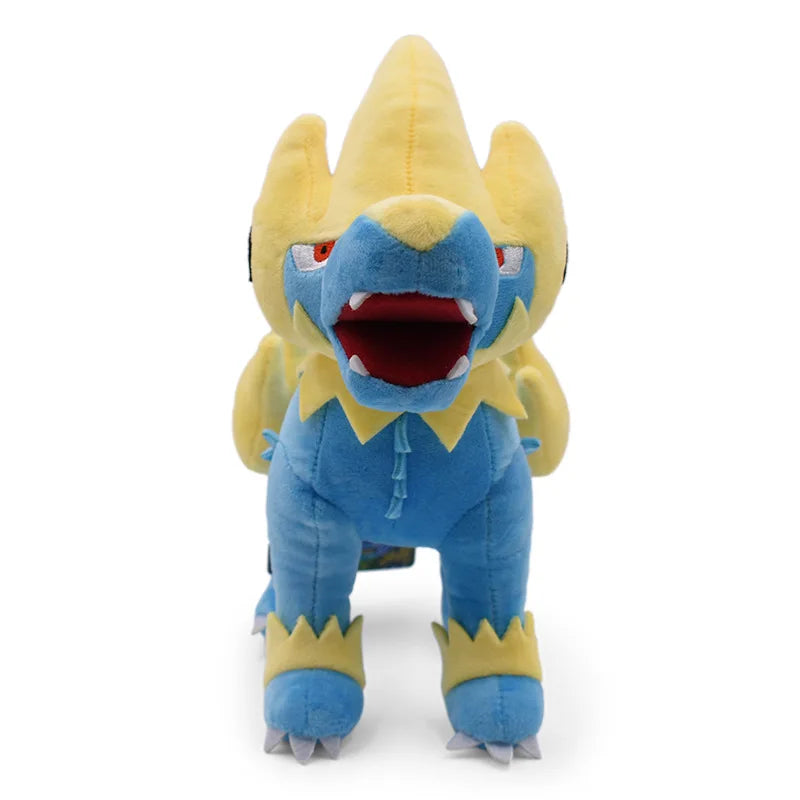 27cm Pokemon Plush Toy Manectric Soft Stuffed Animal Kawaii Anime Dolls Birthday Gift for Kids