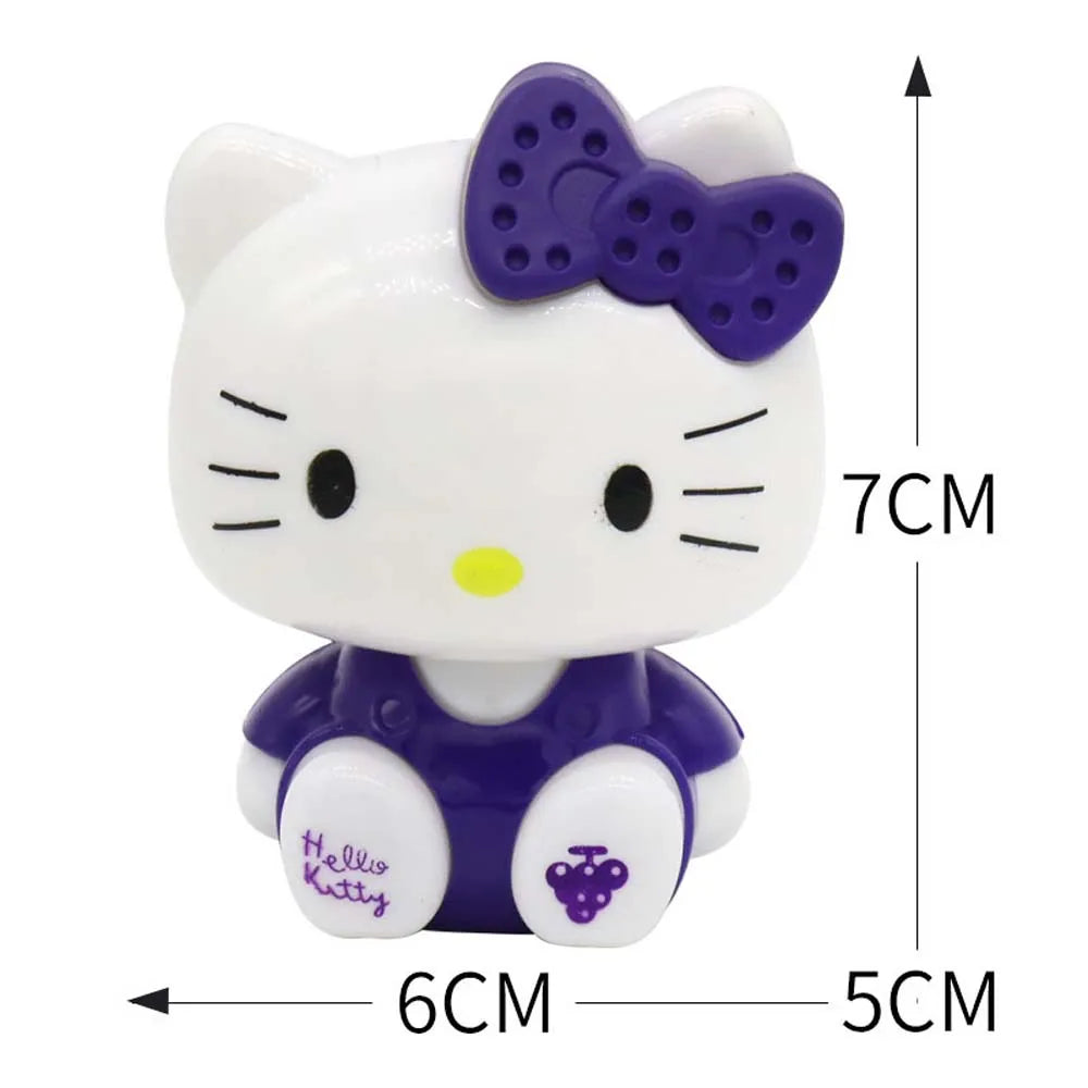 Sanrio Figuren Doll Cute Hello Kitty Action Figure Cake Decoration PVC Model Desktop Toy Car Deco Ornaments Children's Gift