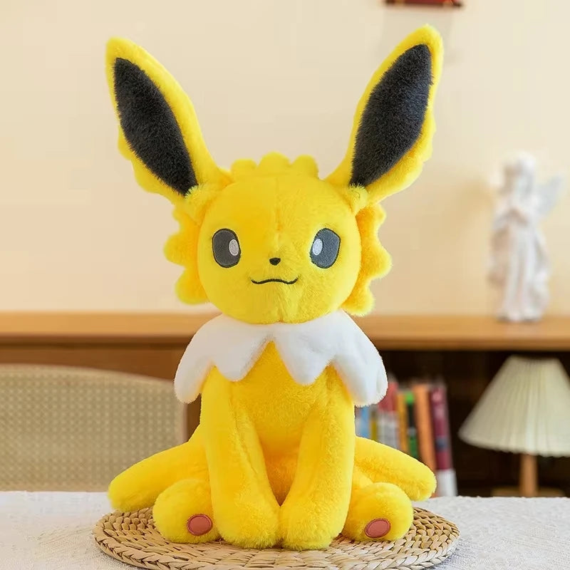 Vaporeon Jolteon Large Plush Toys Aquali Doll Cute Ornament Stuffed Plushie Pillow Pokémon Gift for Children