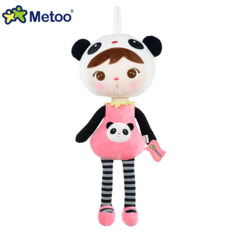 20cm Metoo Doll Plush Sweet Cute Lovely Stuffed Kids Toys for Girls Birthday Christmas Gift Cute Girl Keppel Baby Doll Panda