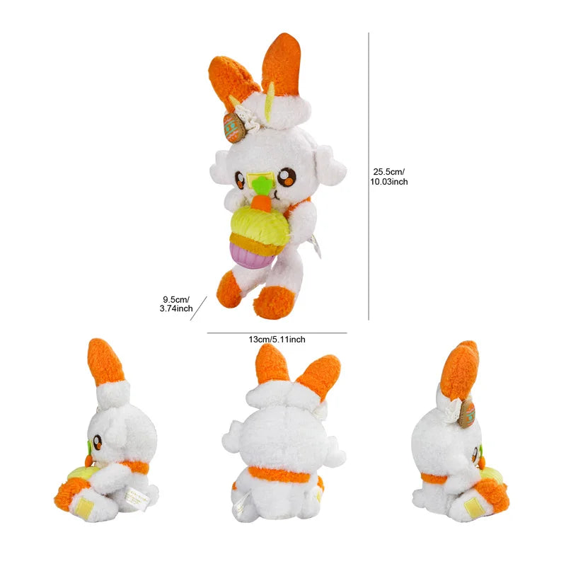 Pokemon Scream Tail Plush Toys Oshawott Pikachu Scorbunny Darumaka Sthffed Typhlosion Pansage Palafin Peluche Dolls Gifts Kids