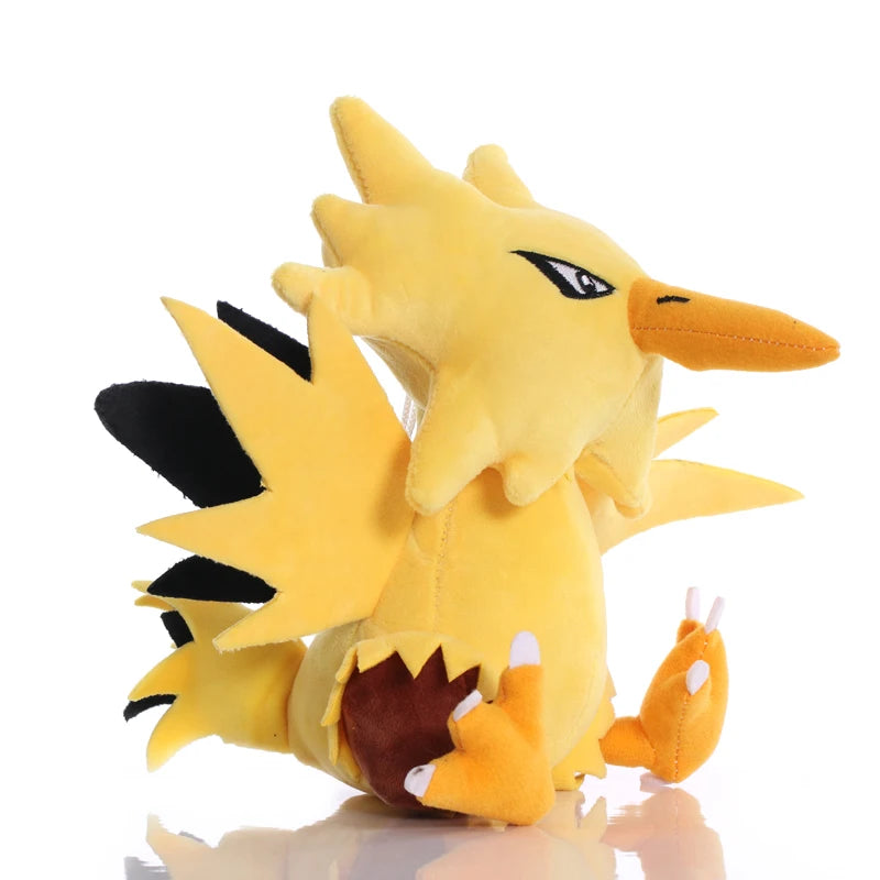 Pokemon Pikachu Plush Toys Kawaii Japan Anime Zapdos Plush Doll Soft Stuffed Cartoon Pillow Room Decor Kids Xmas Birthday Gift