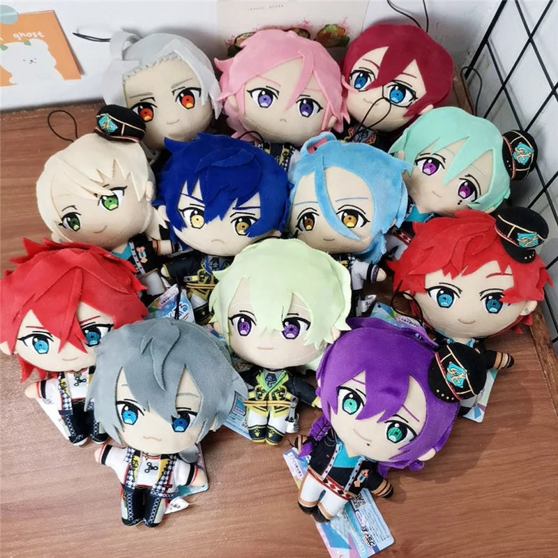 New 15cm Ensemble Stars Plush Toy Shiina Niki Amagi Rinne Ran Nagisa Saegusa Ibara Himeru Ayase Mayoi Plushie Doll  Xmas Gift