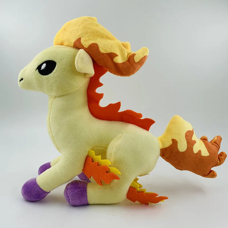 POKEMON 30cm Large New Sword Shield Little Fire Horse Evolution Plush Toy Children's Plush Toy Festival Gift Collection Gift