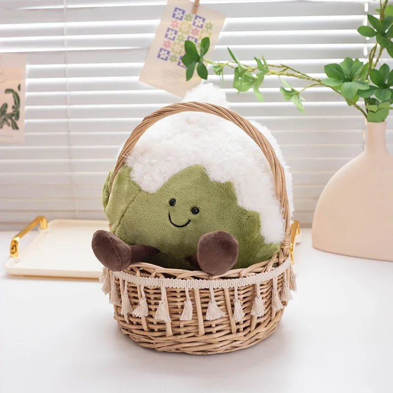 Hot Sale High Quality 1pc 30cm Snow Mountain Plush Cute Anime Doll Toys for Children Christmas Birthday Gift Home Decor