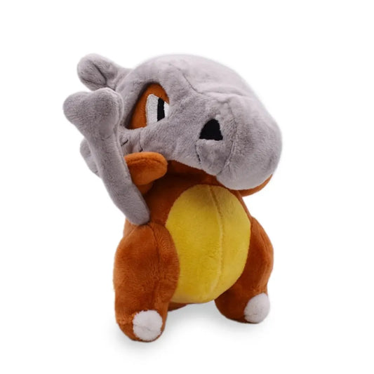 Cubone Plush Toy 7" Kola Doll, All Star Collection Cartoon Game Stuffed for Birthday Gift