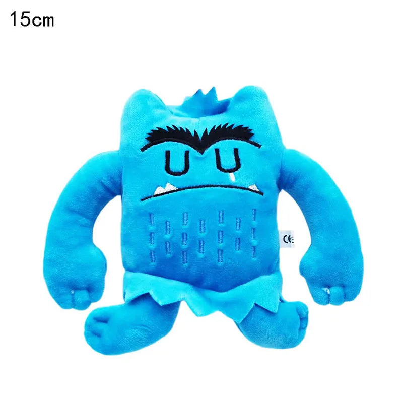 15CM The Color Monster Emotion Plush Toys Baby Appease Emotion Plushie Cute Stuffed Dolls Child Christmas Birthday Gift