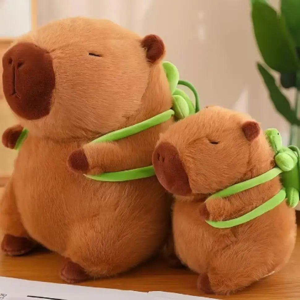 20cm Capybara Plush Simulation Capibara Anime Fluffty Toy Cute Doll Stuffed Animals Soft Doll Plush Christmas Thanksgiving Gift