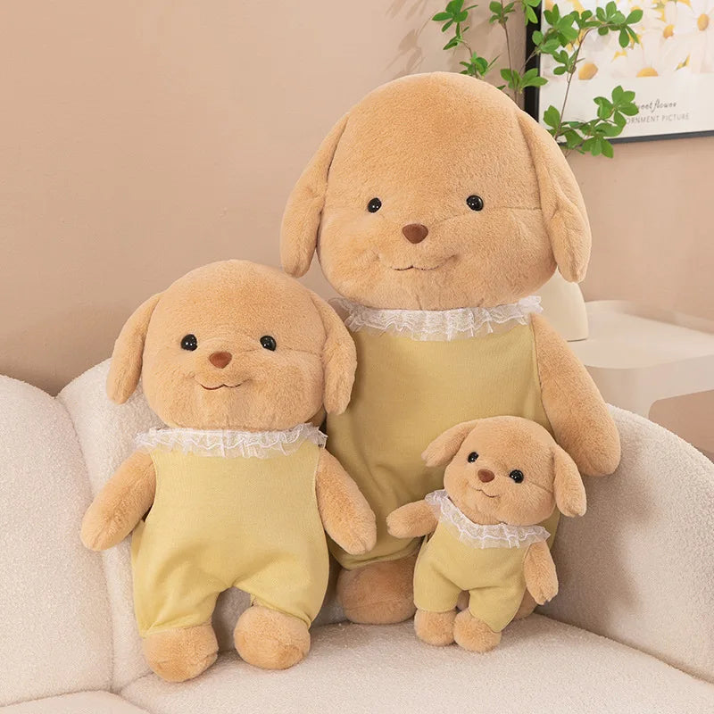 28cm Cute And Interesting Poodle Puppy Doll Plush For Children, Sleeping Baby Gifts, Birthday Gifts, Christmas Gifts.