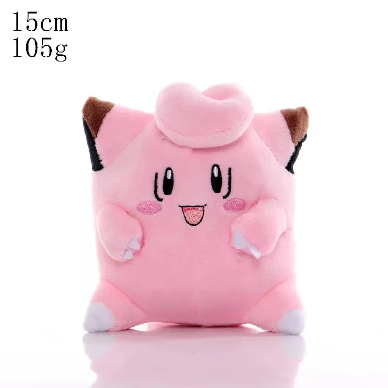 Kawaii Pokemon Pikachu Plush Jigglypuff Clefairy Wigglytuff Cleffa Circular Peluche Toys Hobbies Room Decor Exquisite Gifts