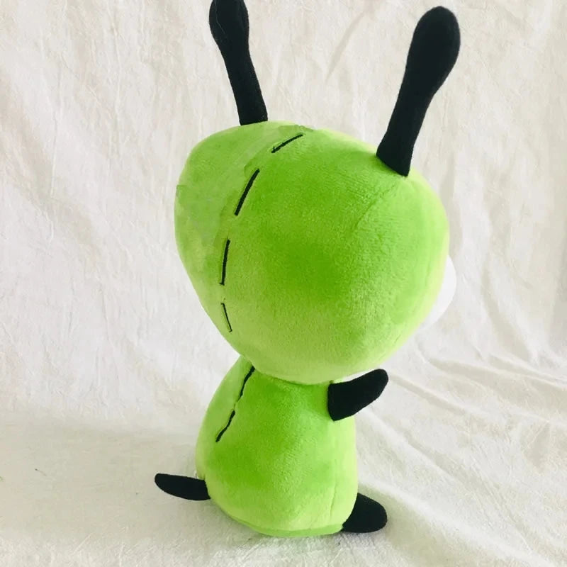 28cm Alien ET 3D Eyes Green Invader ZIM GIR Dog Plush Figure Toy Soft Stuffed Collectible Toy Christmas Gift Toys for Children