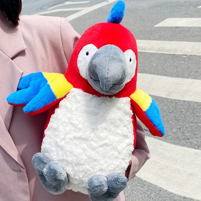 40cm Cuddly Funny Stuffed Animals Bird Dolls Cartoon Plush Owl Toys Baby Kids Playing Peluche Surprised Elegant Gift