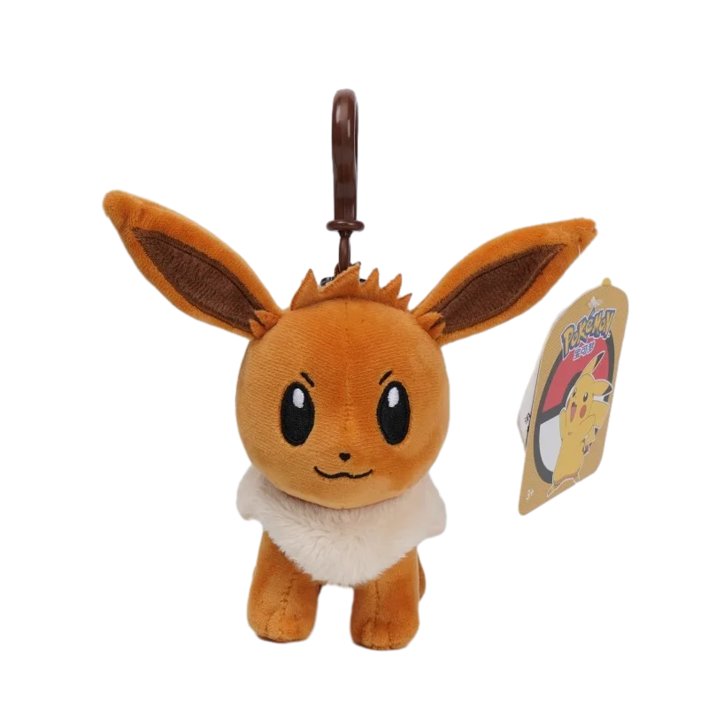 Pokemon Pikachu Mew Squirtle Charmander Kawaii Plush Toy Pendant School Bag Backpack Pendant Key Ring Small Doll Birthday Gift