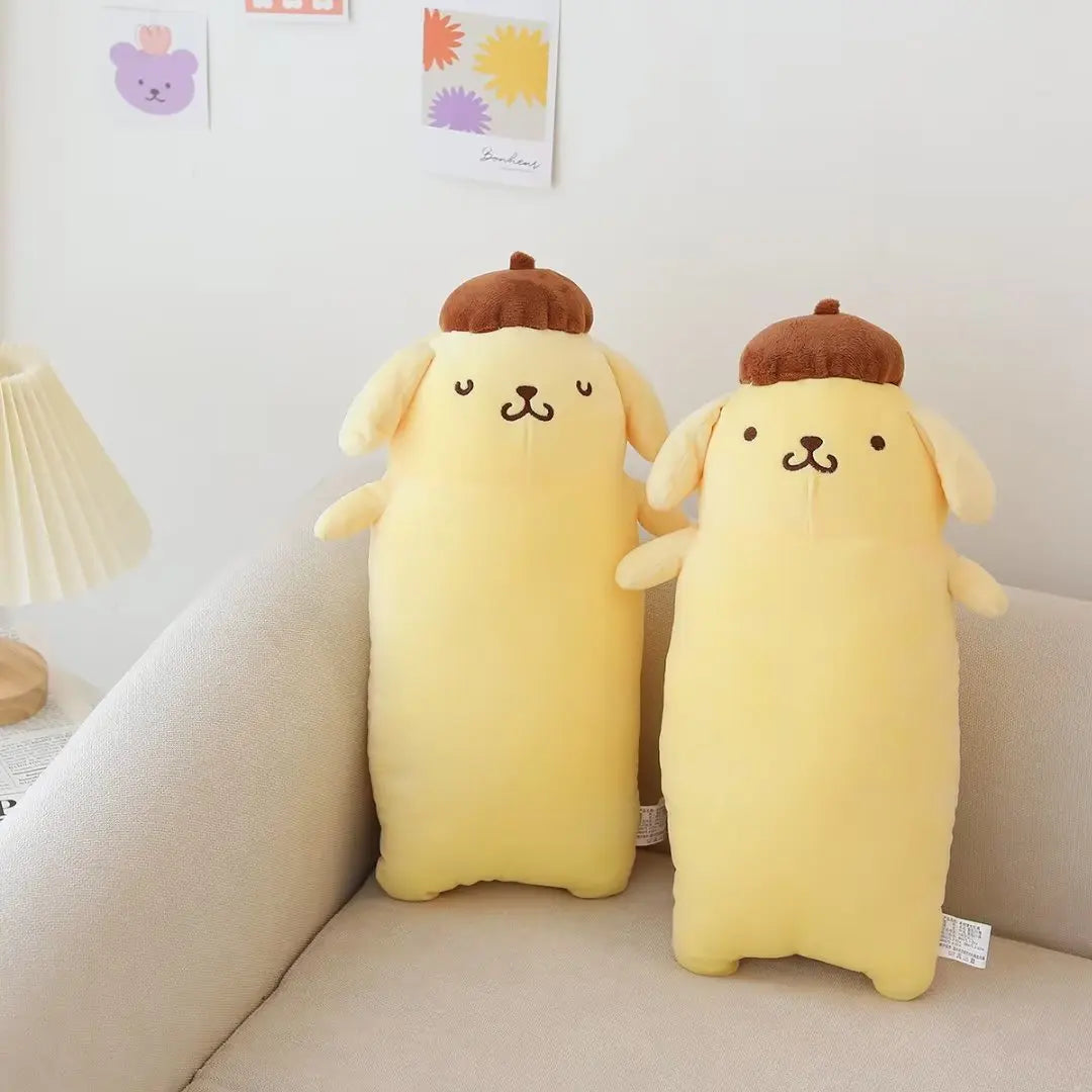 Sanrio 65cm Pom Purin Stuffed Plush Toys Dolls Soft Cushion Pillow Cartoon Kawaii Pom Purin Plush Doll Toys Room Decoration Kids