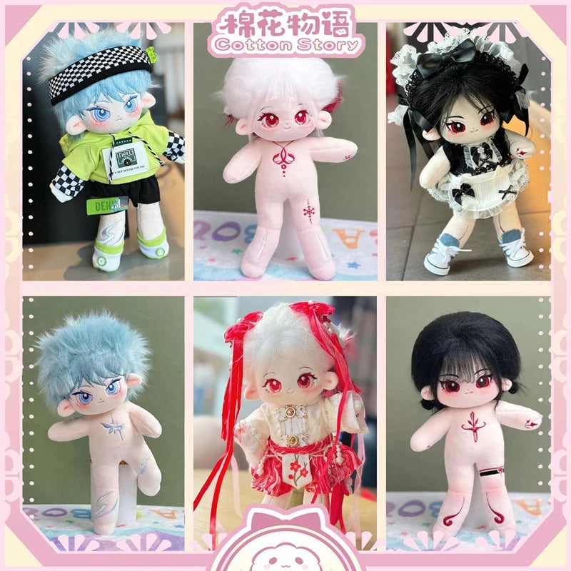 25cm Kawaii Long Legs Plush Cotton Doll Cute Idol Stuffed Super Star Figure Dolls Cute Plush Girl Doll Can Change Clothes Gift