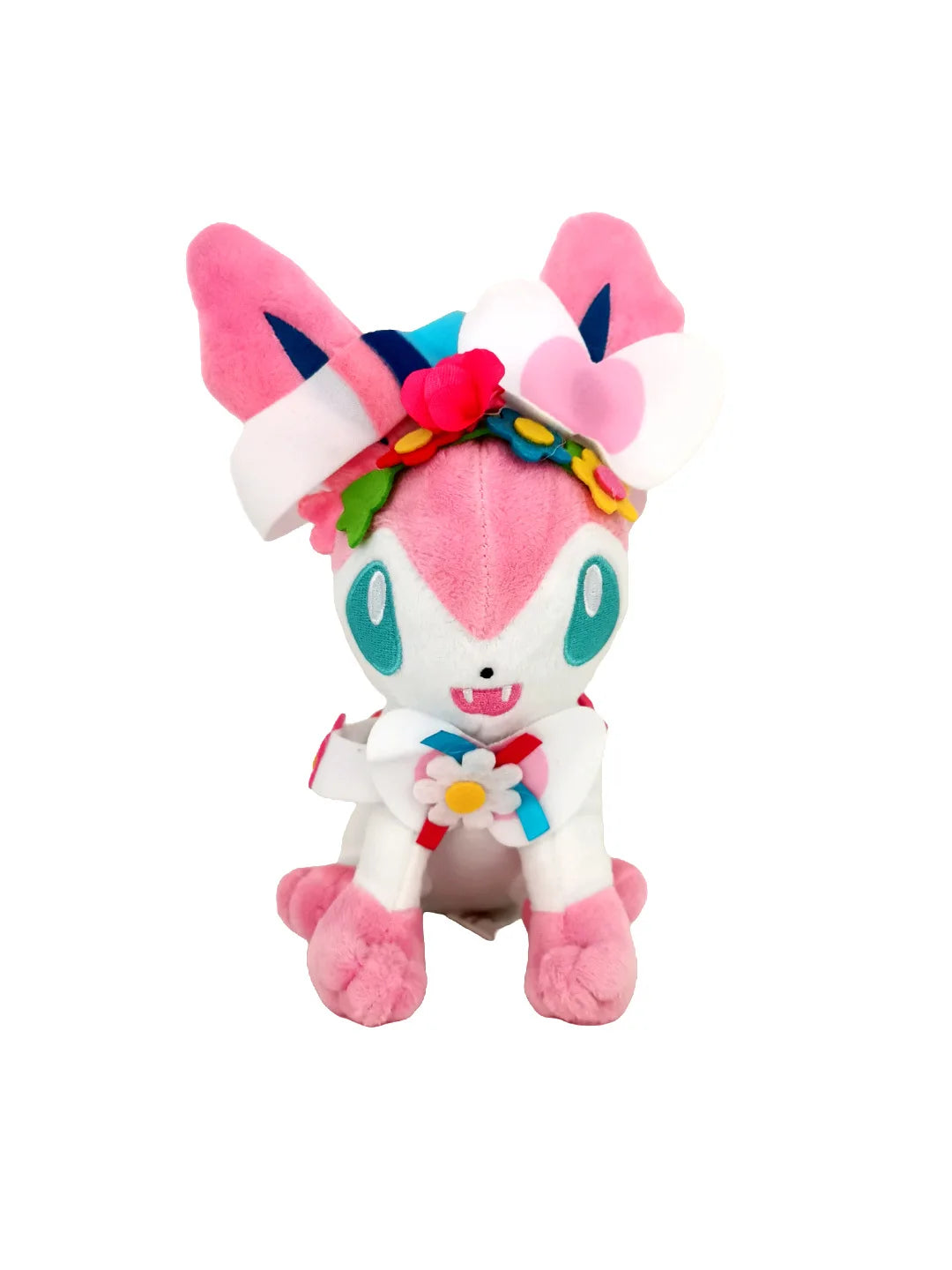 Pok é mon Sword Shield Flame Rabbit Fairy Eevee Rainbow Horse Plush Toy Doll Spring Festival Easter Doll Toy Festival Gift