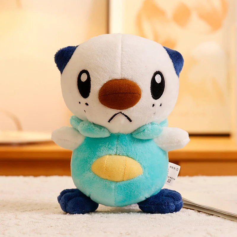 Pokemon Deerling Victini Snivy Emolga Tepig Plush Toy Cute Anime Jirachi Mewtwo Quilava Gengar Charizard Stuffed Animals Doll