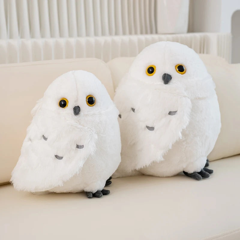 1pc  30/36cm Simulation Owl Plush Toys Lovely Bird Dolls Stuffed Soft Nighthawk Pillow Kawaii Home Decor Gift for Lover