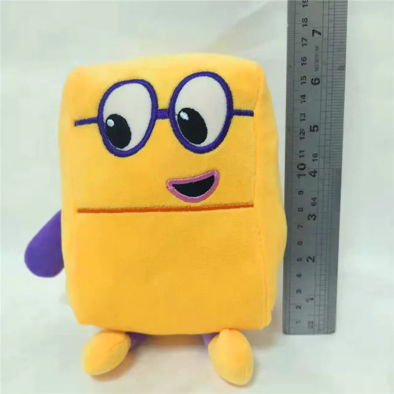 10pcs Cartoon number Plush Doll Toy Educational Stuffed Movie TV number Toys Kids Gift early childhood education doll