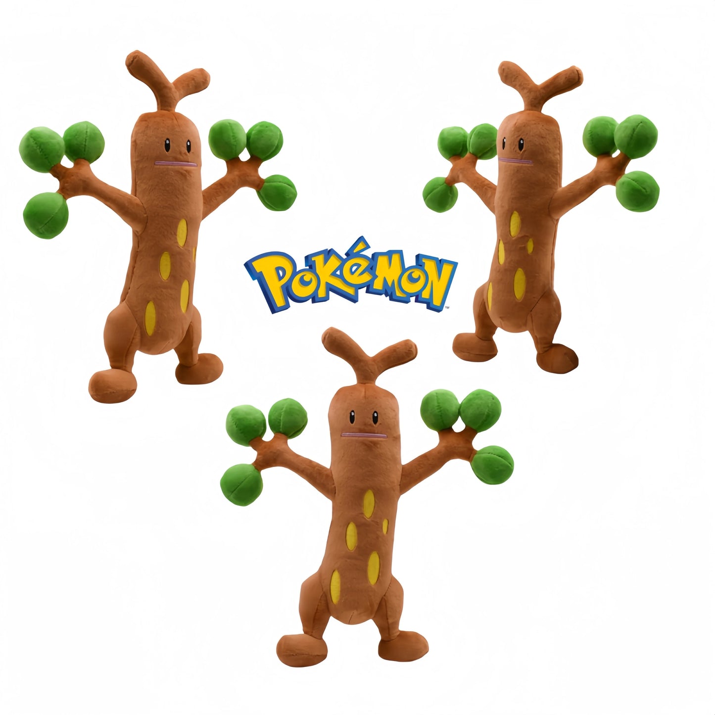 32cm Pokemon Sudowoodo Plush Bonsly Mega Evolution Sudowoodo Stuffed Doll Games Peripheral Toys Hobbies Present Kid Xmas Gifts