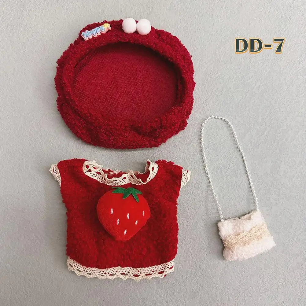 For Nommi /20 cm Cotton Doll Clothing Set Clothing Toy Accessories Clothing Toy Accessories for doll cloth decoration