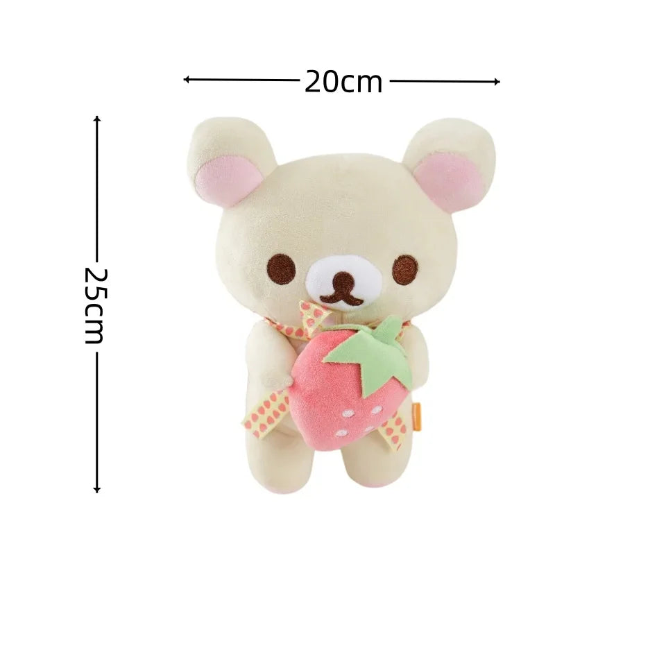 Anime Rilakkuma Cartoon Plush Doll Soft Kuma Easy bear Toys Kawaii Room Decor Teddy Bear Plushies Cute Couple Bear Xmas Gifts