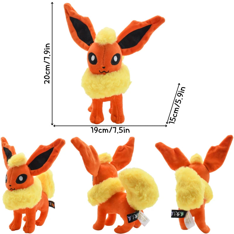 Pokemon Shiny Eevee Sylveon Flareon Vaporeon Espeon Umbreon Leafeon Glaceon Jolteon Plush Toys Cute Stuffed Peluche Dolls