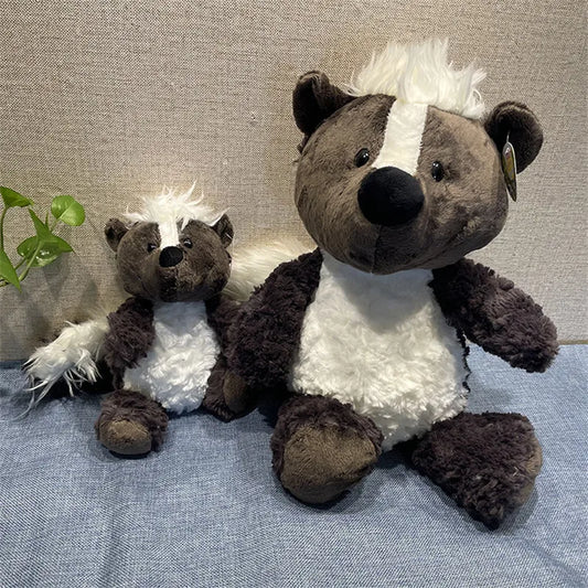 1pc 25/35/45cm Kawaii Fluffy Mellivora capensis Plush Toy Long Tail Honey Badger Festival Doll Children's Elegant Gift