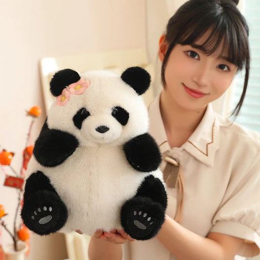 25/35/45cm Toys Plush Animal Stuffed Doll Lovely Soft Cartoon Fluffy Big Size Simulation Birthday Gift Huggable Pillow