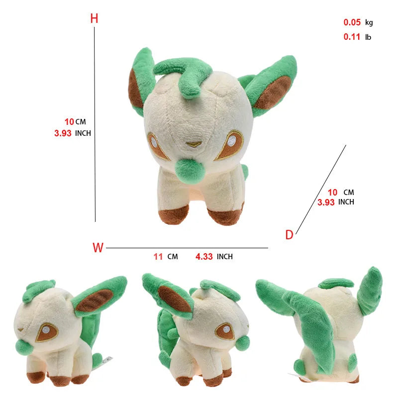 Pokemon Plush Toys Vaporeon Flareon Eevee Sylveon Espeon Umbreon Glaceon Leafeon
Jolteon Soft Stuffed Dolls Spinda Dragonite