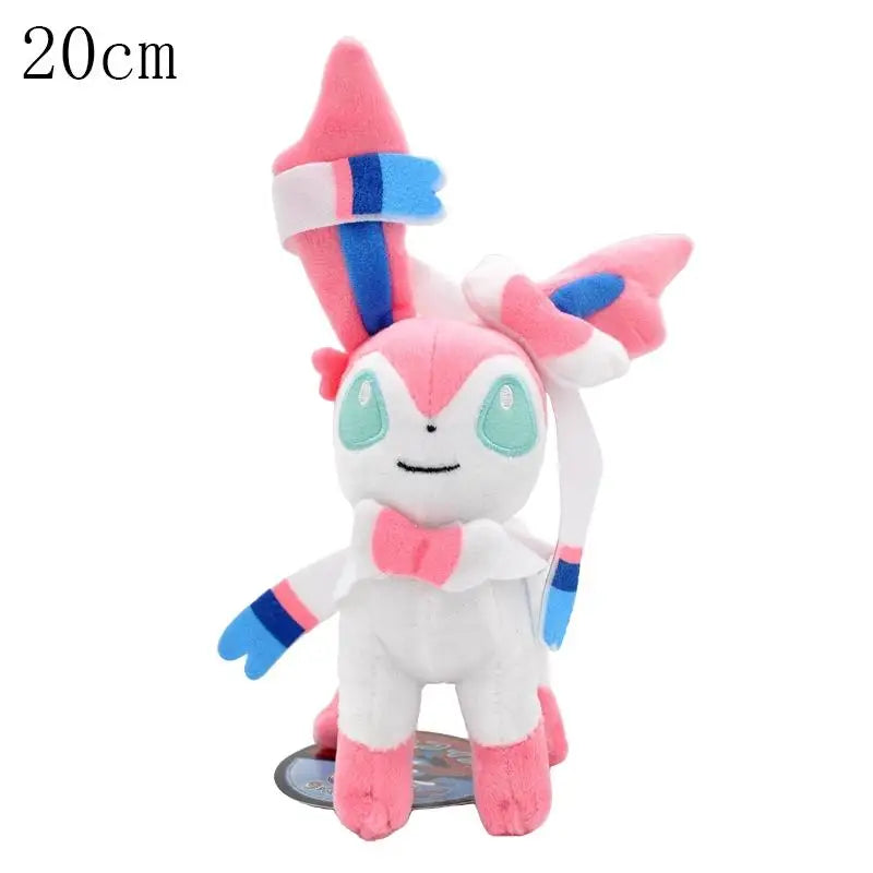 Pokemon Eevee Collection Plush Flareon Vaporeon Stuffed Doll Espeon Umbreon Glaceon Leafeon Sylveon plushies Xmas Gifts For Kids