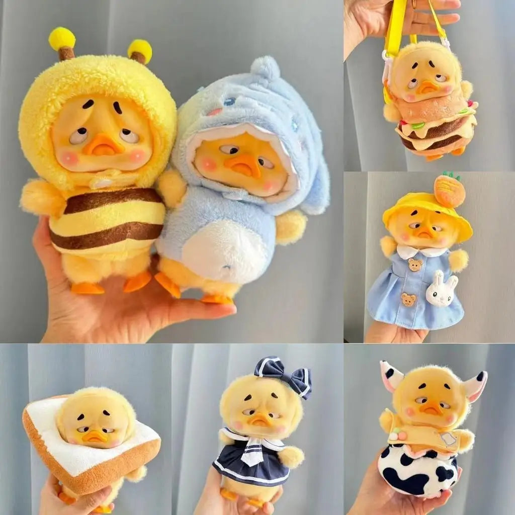 Clothes only for Annoying Duck for Upset Duck Plush Series Baby Clothes Accessories Small Yellow Duck Doll Clothes