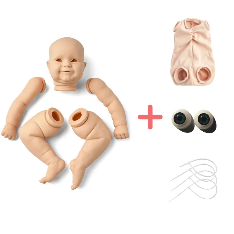 19/24 Inches Maddie Kit Reborn Baby Doll Unpainted Vinyl Unfinished Doll Parts DIY Blank Toys Surprise Gift For Girls