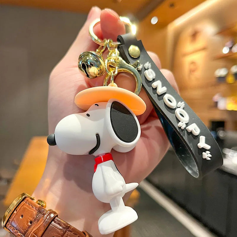 Peanuts Comics Cute Snoopy Charlie Pendant Cartoon Creative Plush Doll Brooch School Bag Pendant Anime Peripheral Holiday Gift