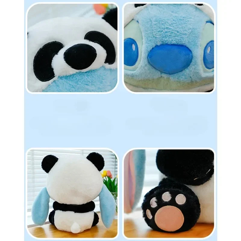 30/45cm Disney Cartoon Stitch Angel Cos Panda Pig Plush Doll Anime Toys Lilo & Stitch Plush Stuffed Toy Children Birthday Gifts