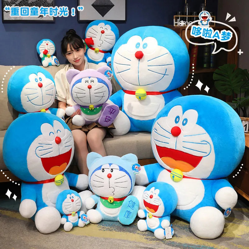 Big Size Doraemon Classic Style Lucky Confession Plush Toys Doraemon Homdecor Stuffed Dolls Cartoon Animals Plush Toys Kid Gift