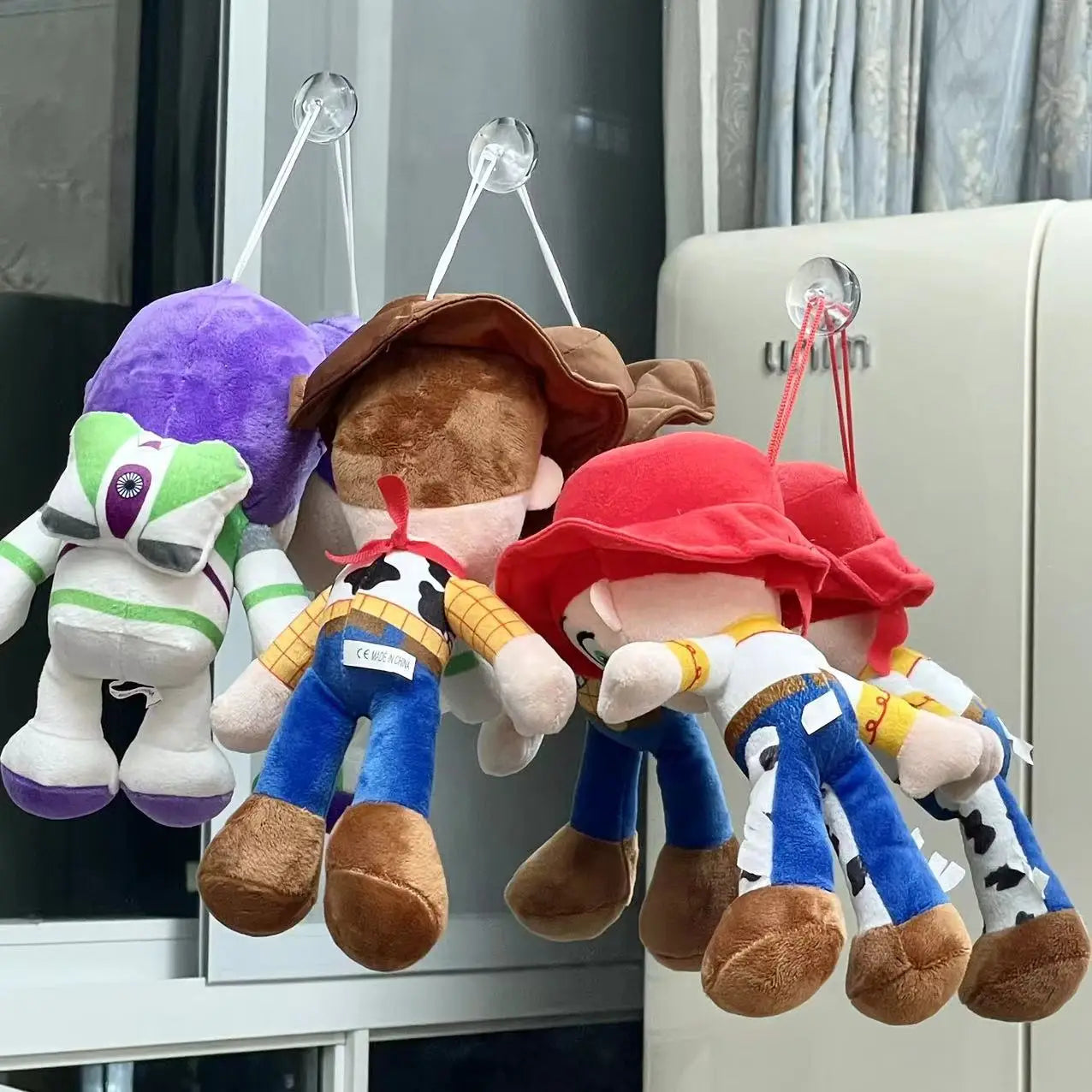 Disney Toy Story Buzz Lightyear Jessie Woody Plush Toy Lovely Stuffed Mickey Stitch Plushies Kawaii Doll Xmas Kid Gifts