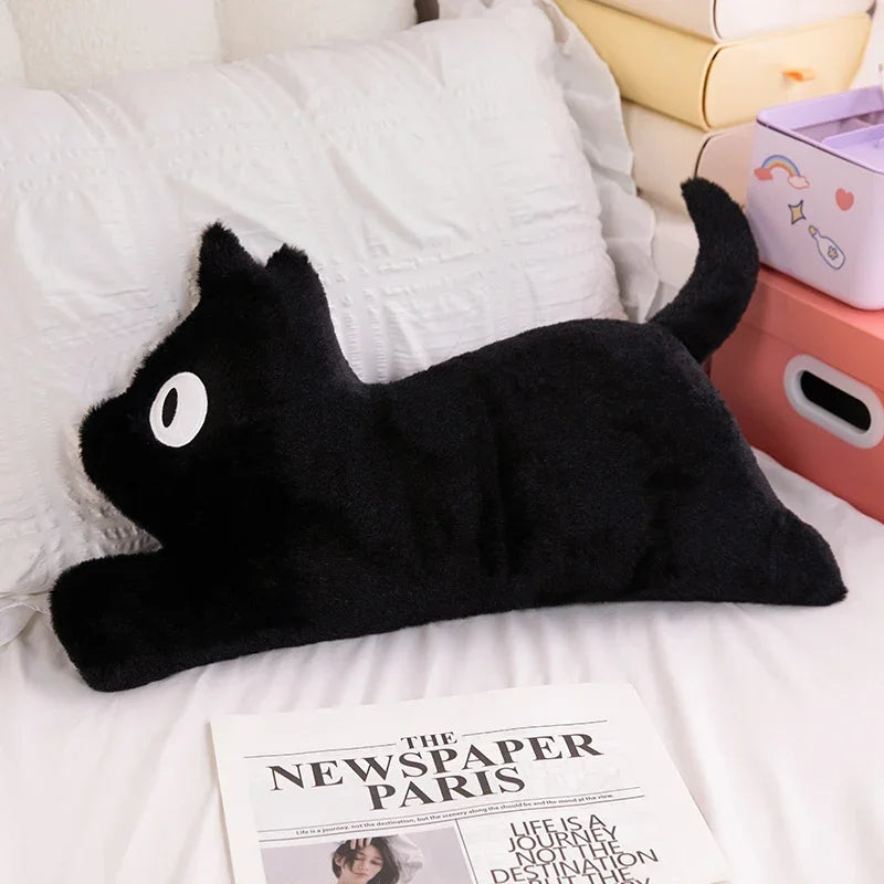 40-80CM Cute Soft Long Cat Pillow Plush Toys Stuffed Office Sleeping Cushion Bed Sleep Pillow Home Decor Gift Doll for Children