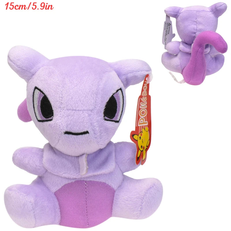 Pokemon Mimikyu Gastly Butterfree Ditto Raichu Soft Plush Toys Anime Lapras Froakie Mew Magikarp Shinx Peluche Dolls Gifts Kids