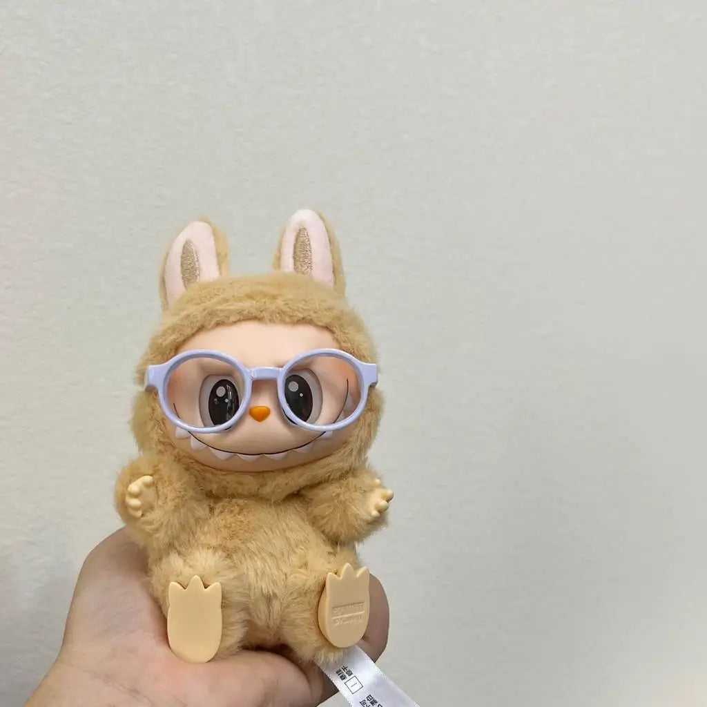 17cm Mini Plush Doll'S Clothes Outfit Accessories For Korea Kpop Exo Labubu Idol glasses sunglasses Clothing Gift