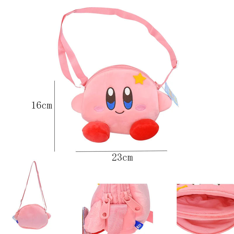 Gengar Plush Shoulder Bag Pokemon Pikachu Rowlet Crossbody Bag Cute Children Storage Sling Bag Toy Christmas gift bag