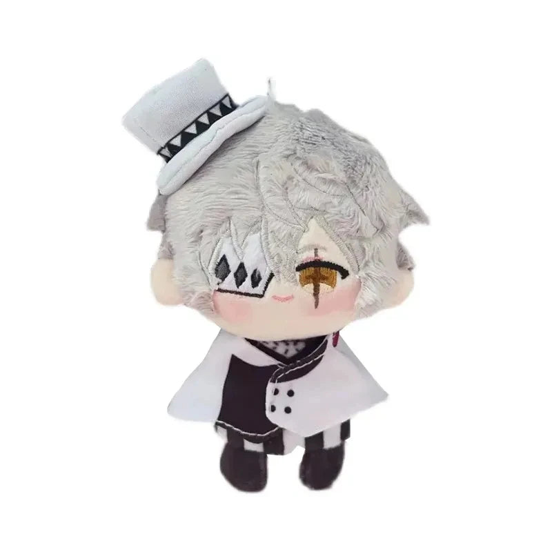 10cm Dazai Osamu Plush Nakahara Chuuya Fyodor Dostoevsky Edogawa Rampo Doll Mini Pendant Keychain Cute Anime Toy Gift