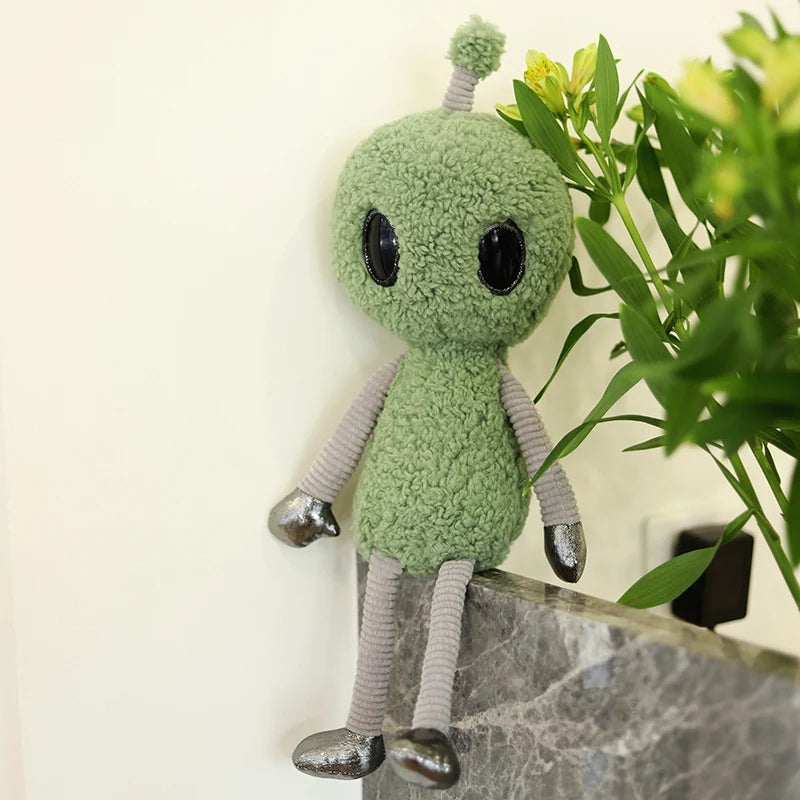 38-68CM Funny Simulation Alien Plush Toys Creative Extraterrestrial Plushie Dolls Stuffed Soft Toy for Children Birthday Gift